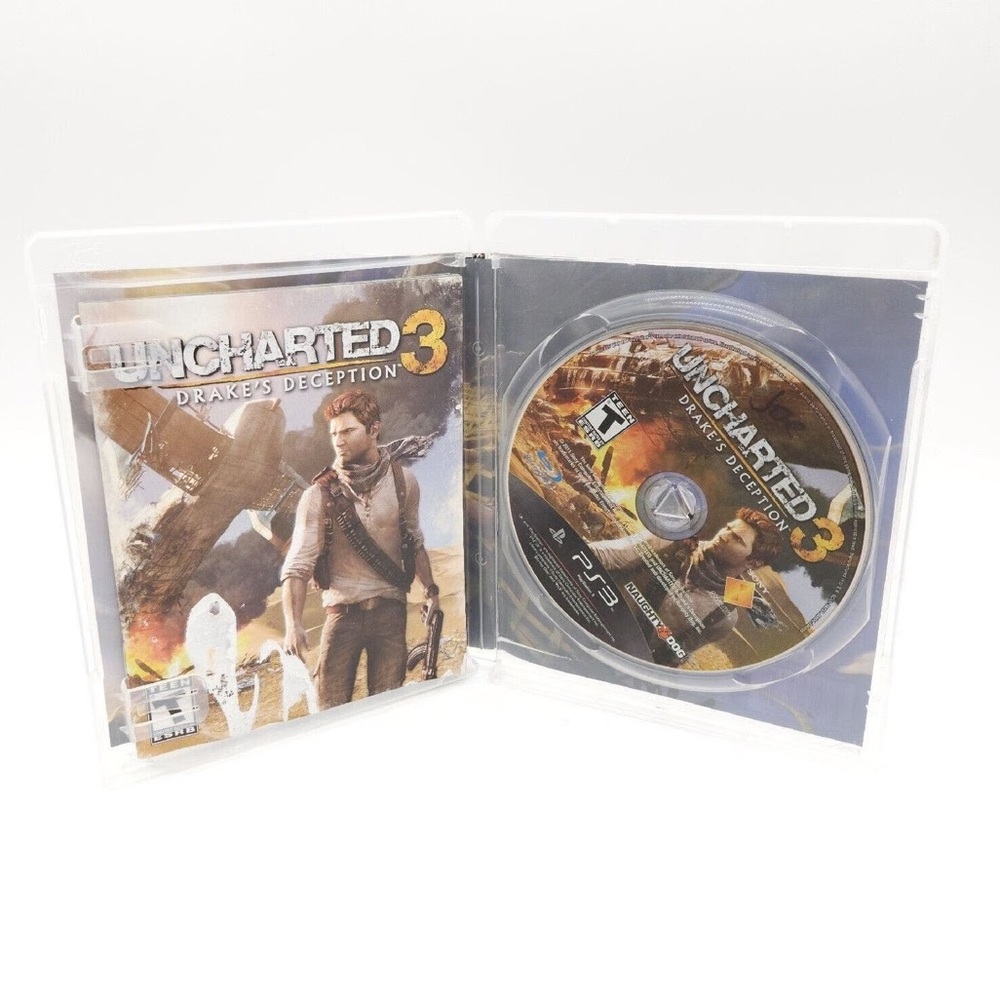 Uncharted 3: Drake's Deception PS3 Play Station Game